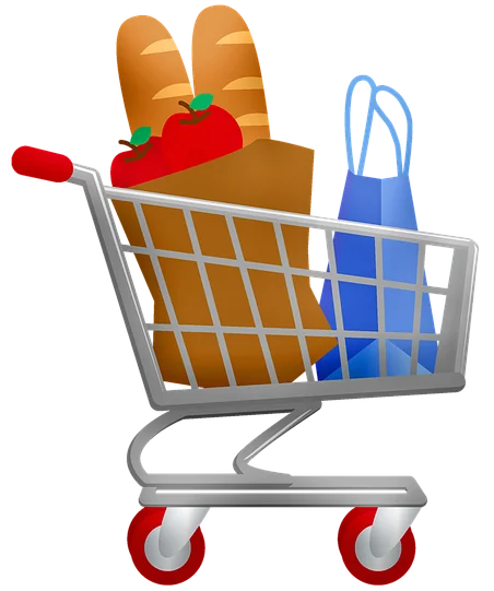 Shopping cart of bargains