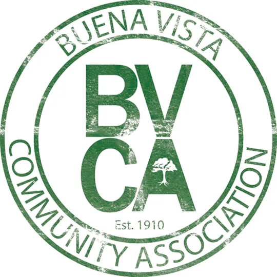 BVCA green distressed logo